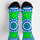 Bright Socks Fractal Seamless Patterns 0042082 ソックス (上部)