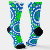 Bright Socks Fractal Seamless Patterns 0042082 ソックス (傾斜あり)