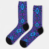 Bright Socks Fractal Seamless Patterns 0042084 ソックス (左)