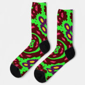 Bright Socks Fractal Seamless Patterns 0042085 ソックス (左)