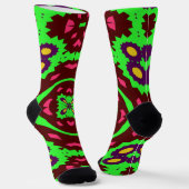 Bright Socks Fractal Seamless Patterns 0042085 ソックス (傾斜あり)