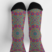 Bright Socks Fractal Seamless Patterns 0042088 ソックス (上部)