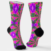 Bright Socks Fractal Seamless Patterns 0042089 ソックス (傾斜あり)
