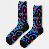 Bright Socks Fractal Seamless Patterns 0042096 ソックス (左)