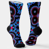 Bright Socks Fractal Seamless Patterns 0042096 ソックス (傾斜あり)