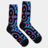 Bright Socks Fractal Seamless Patterns 0042096 ソックス (右)