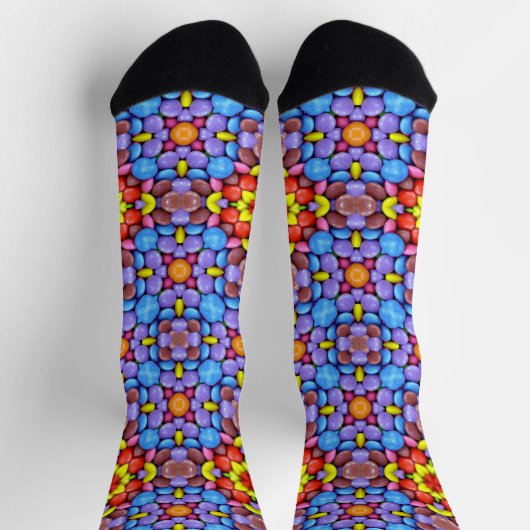 Bright Socks Fractal Seamless Patterns 0042097 ソックス (上部)