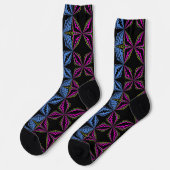 Bright Socks Fractal Seamless Patterns 0042098 ソックス (左)