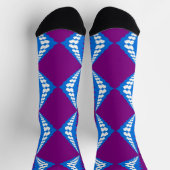 Bright Socks Fractal Seamless Patterns 0042103 ソックス (上部)