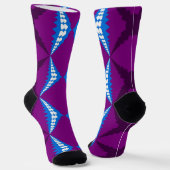 Bright Socks Fractal Seamless Patterns 0042103 ソックス (傾斜あり)