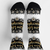 Bright Socks Live Life Unscripted 0044016 ソックス (上部)