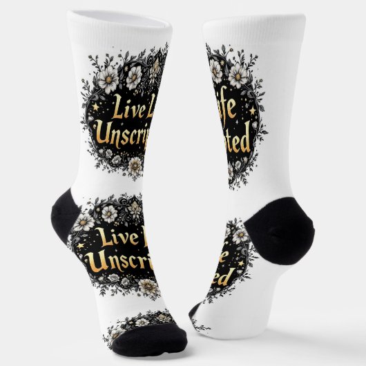 Bright Socks Live Life Unscripted 0044016 ソックス (傾斜あり)