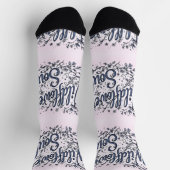 Bright Socks Motivational Art 0043977 ソックス (上部)