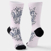 Bright Socks Motivational Art 0043977 ソックス (傾斜あり)