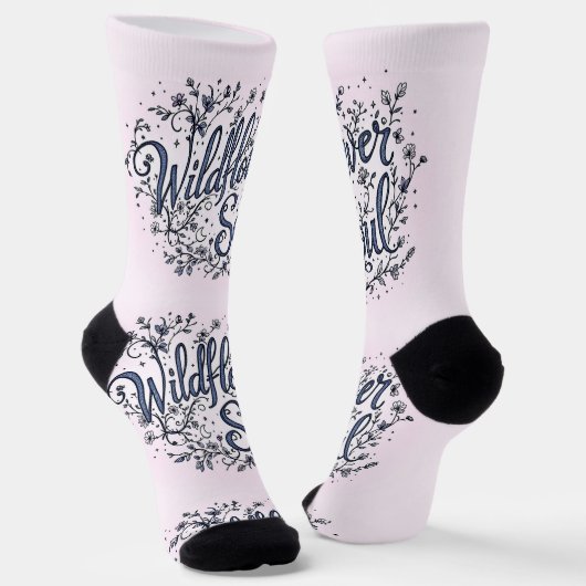 Bright Socks Motivational Art 0043977 ソックス (傾斜あり)