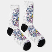 Bright Socks Motivational Art 0043979 ソックス (右)