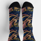 Bright Socks Motivational Art 0043984 ソックス (上部)