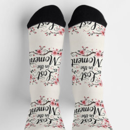 Bright Socks Motivational Art 0043986 ソックス