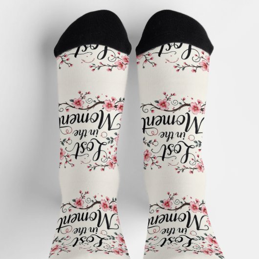 Bright Socks Motivational Art 0043986 ソックス (上部)