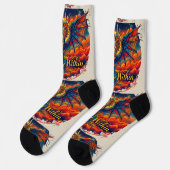 Bright Socks Motivational Art 0043987 ソックス (左)