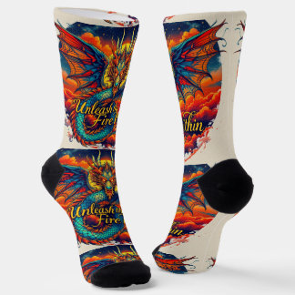 Bright Socks Motivational Art 0043987 ソックス