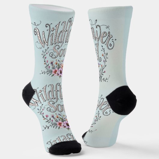 Bright Socks Motivational Art 0043988 ソックス (傾斜あり)
