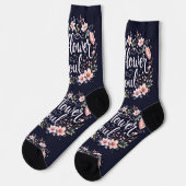 Bright Socks Motivational Art 0043989 ソックス (左)