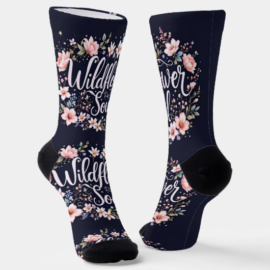 Bright Socks Motivational Art 0043989 ソックス (傾斜あり)