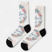 Bright Socks Motivational Art 0043992 ソックス (左)