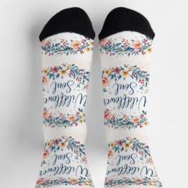 Bright Socks Motivational Art 0043992 ソックス