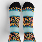 Bright Socks Motivational Art 0043994 ソックス (上部)