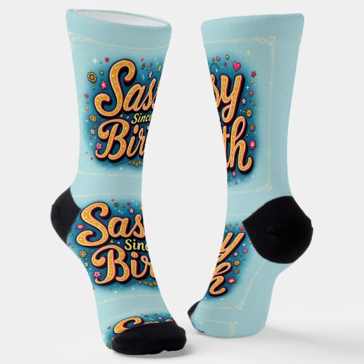 Bright Socks Motivational Art 0043994 ソックス (傾斜あり)