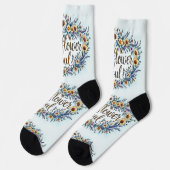 Bright Socks Motivational Art 0043997 ソックス (左)