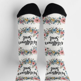 Bright Socks Motivational Art 0044000 ソックス