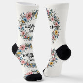 Bright Socks Motivational Art 0044000 ソックス (傾斜あり)