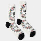 Bright Socks Motivational Art 0044000 ソックス (右)