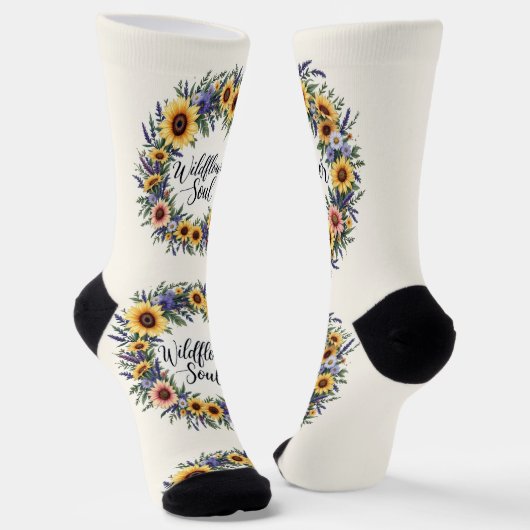 Bright Socks Motivational Art 0044001 ソックス (傾斜あり)