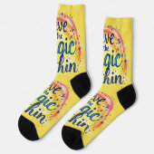 Bright Socks RANDOPIX アートソックス 0039477 ソックス (左)