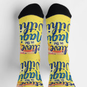 Bright Socks RANDOPIX アートソックス 0039477 ソックス (上部)