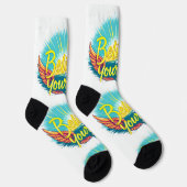 Bright Socks RANDOPIX アートソックス 0039482 ソックス (右)