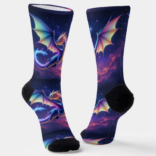 Bright Socks RANDOPIX ナイトドラゴン 0039502 ソックス (傾斜あり)