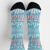 Bright Socks RANDOPIX 信じる魔法 0039494 ソックス (上部)