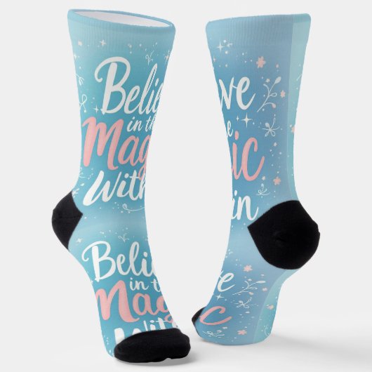 Bright Socks RANDOPIX 信じる魔法 0039494 ソックス (傾斜あり)
