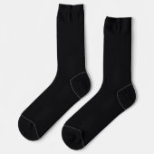 Bright Socks RANDOPIX 無地 ディープカーボン ソックス (左)