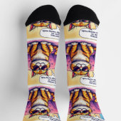 Bright Socks RANDOPIX 省エネモード 0039503 ソックス (上部)