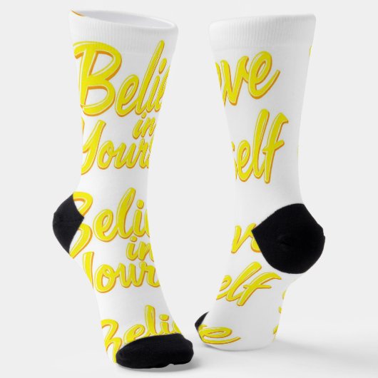 Bright Socks RANDOPIX 自分を信じて 0039493 ソックス (傾斜あり)