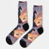 Bright Socks RANDOPIX 静止竜 0039519 ソックス (左)