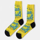 Bright Socks RANDOPIX Art Socks 0039467 ソックス (左)
