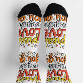 Bright Socks RANDOPIX Art Socks 0039471 ソックス (上部)