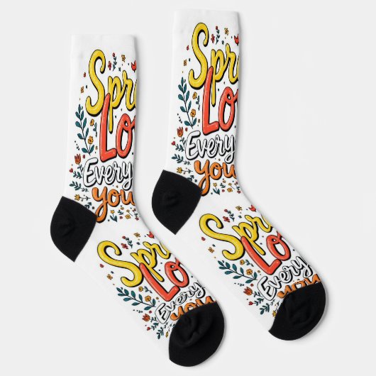 Bright Socks RANDOPIX Art Socks 0039471 ソックス (右)